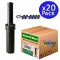 Lot de 20 Arroseur Rain Bird 5004-PC. Turbine portée de 7,6 à 15,2 mètres. Filetage femelle 3/4'' Arrosage professionnel de jard Lot de 20 Arroseur Rain Bird 5004-PC. Turbine portée de 7,6 à 15,2 mètres. Filetage femelle 3/4'' Arrosage professionnel de jard
