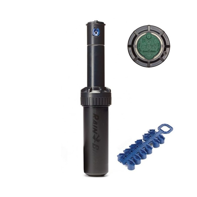 Rain Bird 5004-PLUS Sprinkler. Turbine mit Reichweite von 7,6 bis 15,2 Metern. Innengewinde 3/4'' für professionelle Gartenbewäs Rain Bird 5004-PLUS Sprinkler. Turbine mit Reichweite von 7,6 bis 15,2 Metern. Innengewinde 3/4'' für professionelle Gartenbewäs