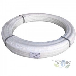 Tubo de cobre com isolamento duplo de 20 metros 1/4" x 3/8" para ar condicionado
