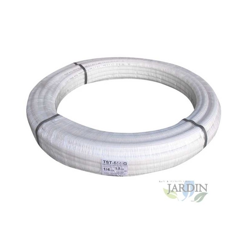 Tubo de cobre com isolamento duplo de 20 metros 1/4" x 3/8" para ar condicionado Tubo de cobre com isolamento duplo de 20 metros 1/4" x 3/8" para ar condicionado