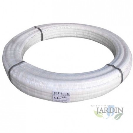 Double copper insulated tube 20 mts 1/4 "x 3/8" for air conditioning