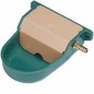 Automatischer Aluminiumtrinkbrunnen für Hunde. Maße: 11x16x6 cm. Grüne Farbe. Wasserabgabe aus dem Wassertank Automatischer Aluminiumtrinkbrunnen für Hunde. Maße: 11x16x6 cm. Grüne Farbe. Wasserabgabe aus dem Wassertank