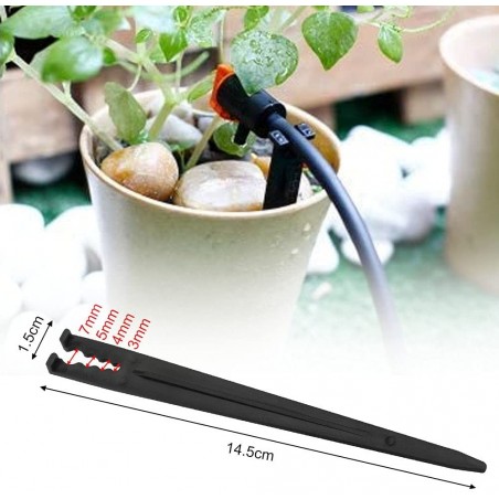 100 Stück Mikroröhrchenhalter für Röhrchen von 3 bis 7 mm