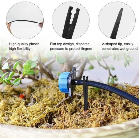 Porte-microtubes 50 pièces pour tubes de 3 à 7 mm