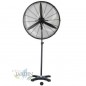 Ventilador de Pie 180W 3 Velocidades 66cm - Silencioso y Regulable en Altura