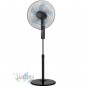 Ventilador de Pie SF1140 45W - 5 Aspas, Altura Regulable, Cabezal Oscilante Multiorientable, 3 Velocidades