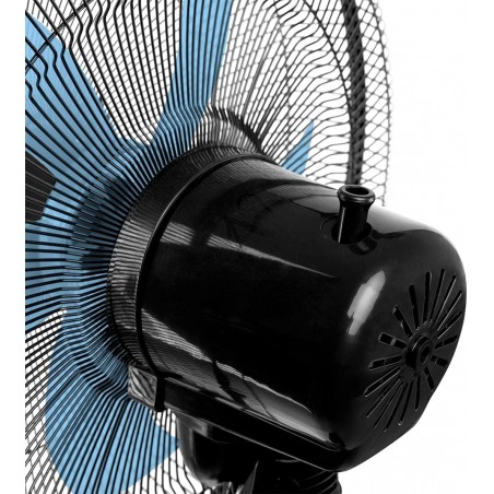 Suinga SF1140 - Ventilatore da terra da 45 W, 3 velocità, altezza regolabile, testa oscillante multi-regolabile, 5 lame
