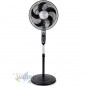 Suinga SF0149 - Oszillierender Bodenventilator mit 5 Flügeln, 3 Geschwindigkeiten, 60 W, mehrfarbig Suinga SF0149 - Oszillierender Bodenventilator mit 5 Flügeln, 3 Geschwindigkeiten, 60 W, mehrfarbig