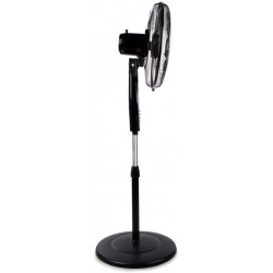 Ventilador de Pie SF0149 60W - Oscilante con 5 Aspas, 3 Velocidades, Diseño Multicolor