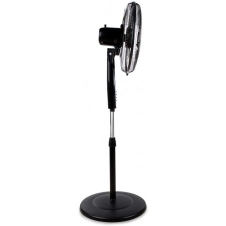 Suinga SF0149 - Oscillating Standing Fan with 5 Blades, 3 Speeds, 60 W, Multicolor