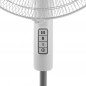 Ventilateur sur pied oscillant multi-orientable, 3 vitesses, 45 W, 128 cm, Orbegozo SF1040