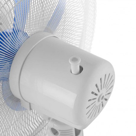 Suinga SF1040 - Multi-orientable oscillating pedestal fan, 3 speeds, 45 W, 128 cm, white