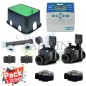 Kit de Riego Automático 2 zonas para riego electrico. Conjunto de Temporizador + Electroválvulas + Accesorios de instalación Kit de Riego Automático 2 zonas para riego electrico. Conjunto de Temporizador + Electroválvulas + Accesorios de instalación