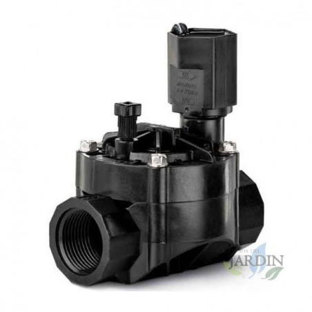 Kit de Irrigação Automática para 2 zonas com irrigação elétrica. Conjunto de temporizador + válvulas solenoides + acessórios de 