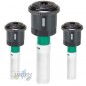 Pacote com 3 Bicos Rotativos Hunter MP2000 210º-270º - Bicos Difusores de Irrigação 4 a 6,7 m