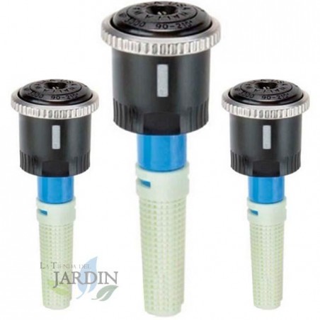 Confezione da 3 ugelli rotanti Hunter MP3000 da 90º a 210º, ugello diffusore per irrigazione da 6,7 a 9,1 m