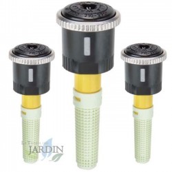Pack de 3 buses rotatives Hunter MP3000 210º-270º, diffuseur d'irrigation 6,7 à 9,1 m