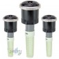 Lot de 3 Buse d'arrosage MP Rotator MP3000 360º, buse pour Tuyère d'arrosage, portée 6,7 à 9,1 m