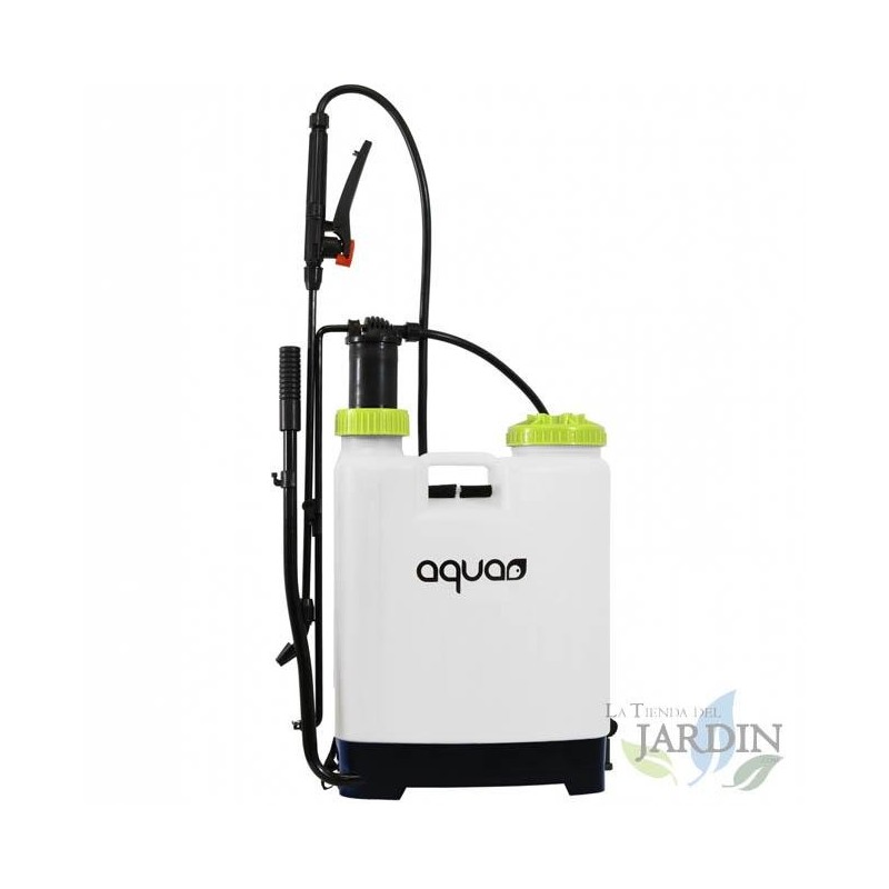 Pulverizador de pressão com indicador de nível mochila 12L para pulverizar, aspergir, regar pomares e jardins