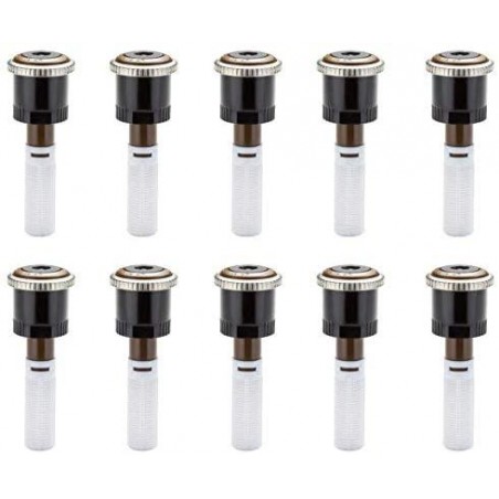 Pack 10 Toberas Rotator MP-SS Franja Lateral Hunter - Boquillas Difusores de Riego 1,5 x 9,2 m Lateral