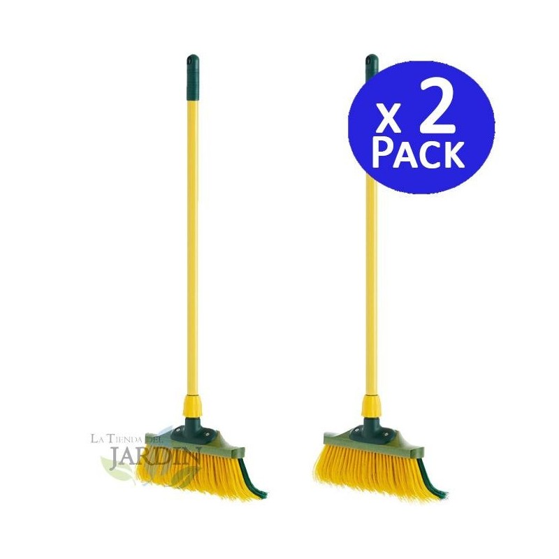 2er-Pack ausziehbare Bürsten zum Kehren von Kunstrasen und Teppichen