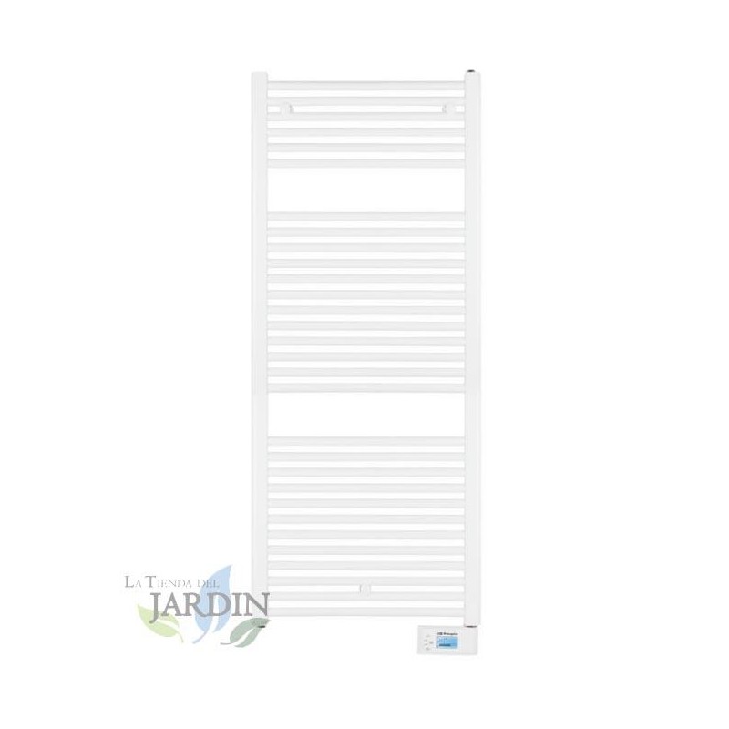 Radiador de toalhas elétrico de baixo consumo Orbegozo 750W, seca e aquece toalhas, aquecedor de toalhas com tela LCD Radiador de toalhas elétrico de baixo consumo Orbegozo 750W, seca e aquece toalhas, aquecedor de toalhas com tela LCD