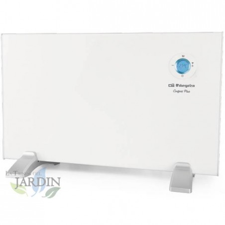 WIFI-Strahlungspanel.  Leistung: 1000W.  Berührungssteuerung  APP-Drahtlosverbindung.  Temperaturbereich: 7ºC - 35ºC.