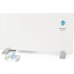 Infrarot-Heizpaneel WIFI. Leistung: 1500W. Touch-Steuerung. Drahtlose Verbindung durch die App. Temperaturbereich: 7ºC - 35ºC. F