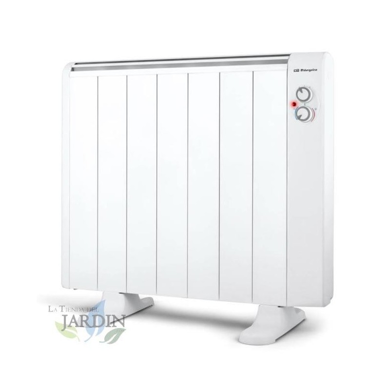 Orbegozo 7-element oil-free thermal emitter. 1300W. 2 power levels. 1-level support feet included.