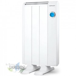 Radiateur Electrique Basse Consommation 3 éléments 500W Orbegozo, mural ou au sol, télécommande, minuterie