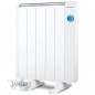 Radiateur Electrique Basse Consommation 5 éléments 800W Orbegozo, mural ou au sol, télécommande, minuterie