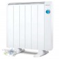 Radiateur Electrique Basse Consommation 6 éléments 1000W Orbegozo, mural ou au sol, télécommande, minuterie