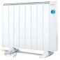 Radiateur Electrique Basse Consommation 8 éléments 1500W Orbegozo, mural ou au sol, télécommande, minuterie