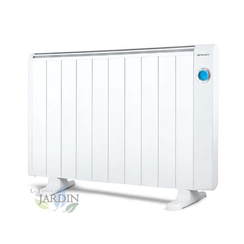 Radiateur Electrique Basse Consommation 10 éléments 1800W Orbegozo, mural ou au sol, télécommande, minuterie