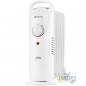 Radiador de aceite de 7 elementos Orbegozo, 1000W, Termostato regulable, Protección sobrecalentamiento Radiador de aceite de 7 elementos Orbegozo, 1000W, Termostato regulable, Protección sobrecalentamiento