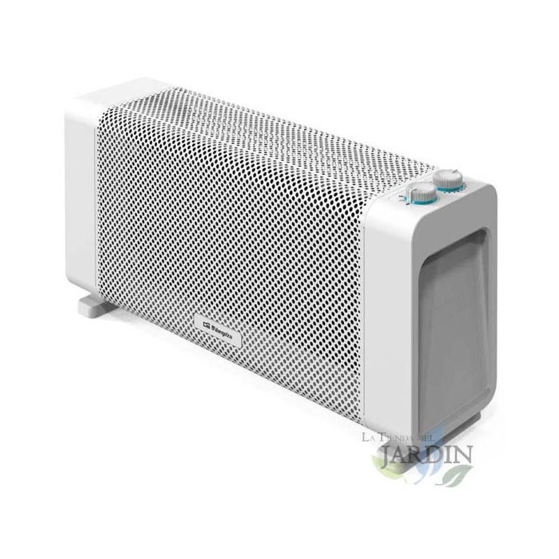 Radiateur électrique avec panneaux Mica 1500W Orbegozo RMB1510. Chauffant en 1 min avec thermostat ajustable. Sans huile, blanc