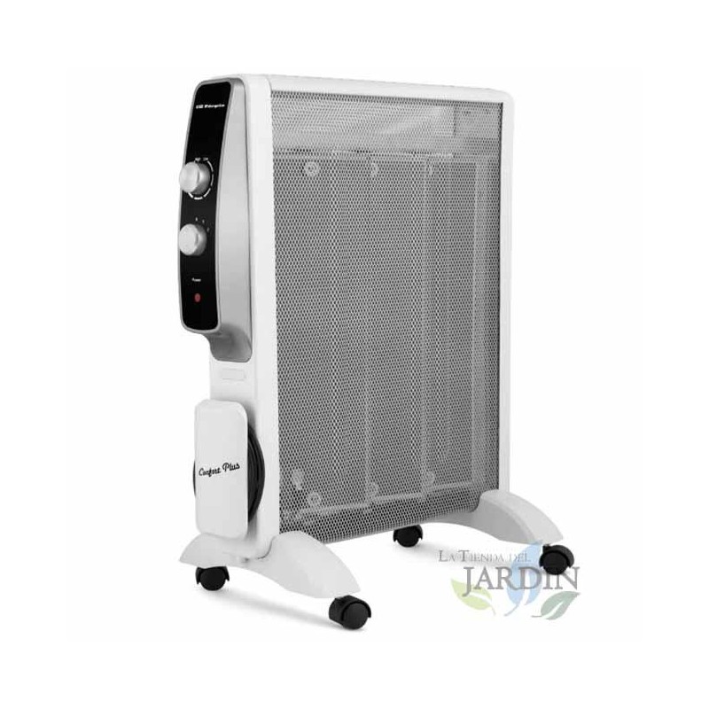 MICA Orbegozo 1500W heating radiator. 2 heat powers: 500W-1500W. MICA Orbegozo 1500W heating radiator. 2 heat powers: 500W-1500W.