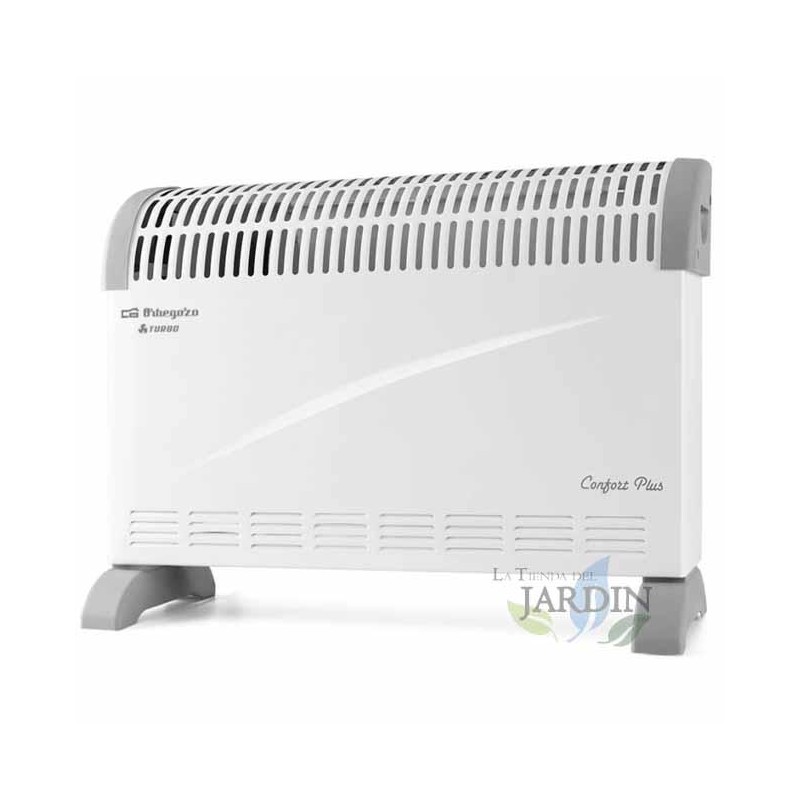 Convecteur électrique 2000 Watts Orbegozo CVT3300A chauffage sur pied mobile. Radiateur d'appoint 3 niveaux chaleur. Thermostat