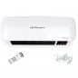 Orbegozo split ceramic wall heater. Special bathroom (IP 22). Two powers: 1000-2000W. fan mode. Orbegozo split ceramic wall heater. Special bathroom (IP 22). Two powers: 1000-2000W. fan mode.