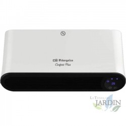  Orbegozo Keramikheizung mit geteilter Wand.  Zwei Heizstufen: 1000-2000 W.  Programmierbar.  Wandbefestigung.  Fernbedienung.