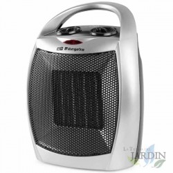  Orbegozo-Keramikheizung.  Thermostat mit progressiver Einstellung und Frostschutzfunktion.  Zwei Leistungen: 750 und 1.500 W.