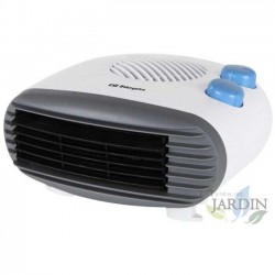 Radiateur soufflant 2000W Orbegozo. Deux positions chaud et froid. Fonction ventilateur, noir