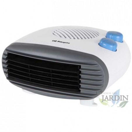  Orbegozo horizontal heater.  Two hot and cold positions 1,000 and 2,000 W. Fan function.