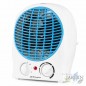 Radiateur soufflant oscillant FH5525 2000W Orbegozo, Chauffage d'appoint, 2 modes de puissance, blanc-bleu