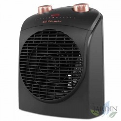  Orbegozo heater with three-position selector: Heat 1100W-Heat 2200W-Fan function.  Adjustable temperature.