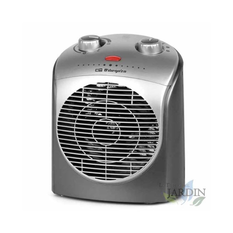 Riscaldatore Orbegozo 2200W con selettore rotativo a tre posizioni. Funzione di ventilazione dell'aria fredda. Temperatura regol Riscaldatore Orbegozo 2200W con selettore rotativo a tre posizioni. Funzione di ventilazione dell'aria fredda. Temperatura regol