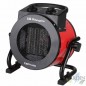 Orbegozo professional ceramic heater. Red. Power 2000W. Metallic body. Adjustable temperature control. Orbegozo professional ceramic heater. Red. Power 2000W. Metallic body. Adjustable temperature control.