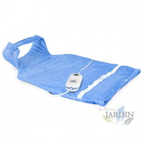Travesseiro elétrico Orbegozo 100W para cervical, costas e pescoço, 6 configurações de potência, capa lavável, almofada elétrica