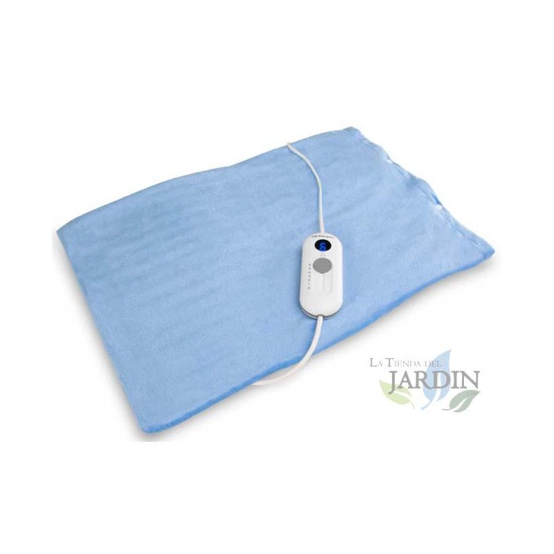 Almofada elétrica lombar e para costas Orbegozo 100W, 6 configurações de potência, capa lavável, almofada elétrica 50x38 cm