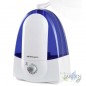 Humidificador ultrasónico Orbegozo. Dos salidas de vapor, ajustable 360º. Potencia: 30 W.